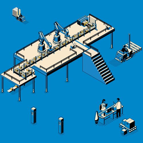 END OF PACKAGING LINE DRY PART